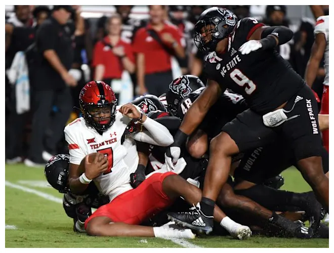 Nc state football vs. texas tech report card defense earns an a+ while