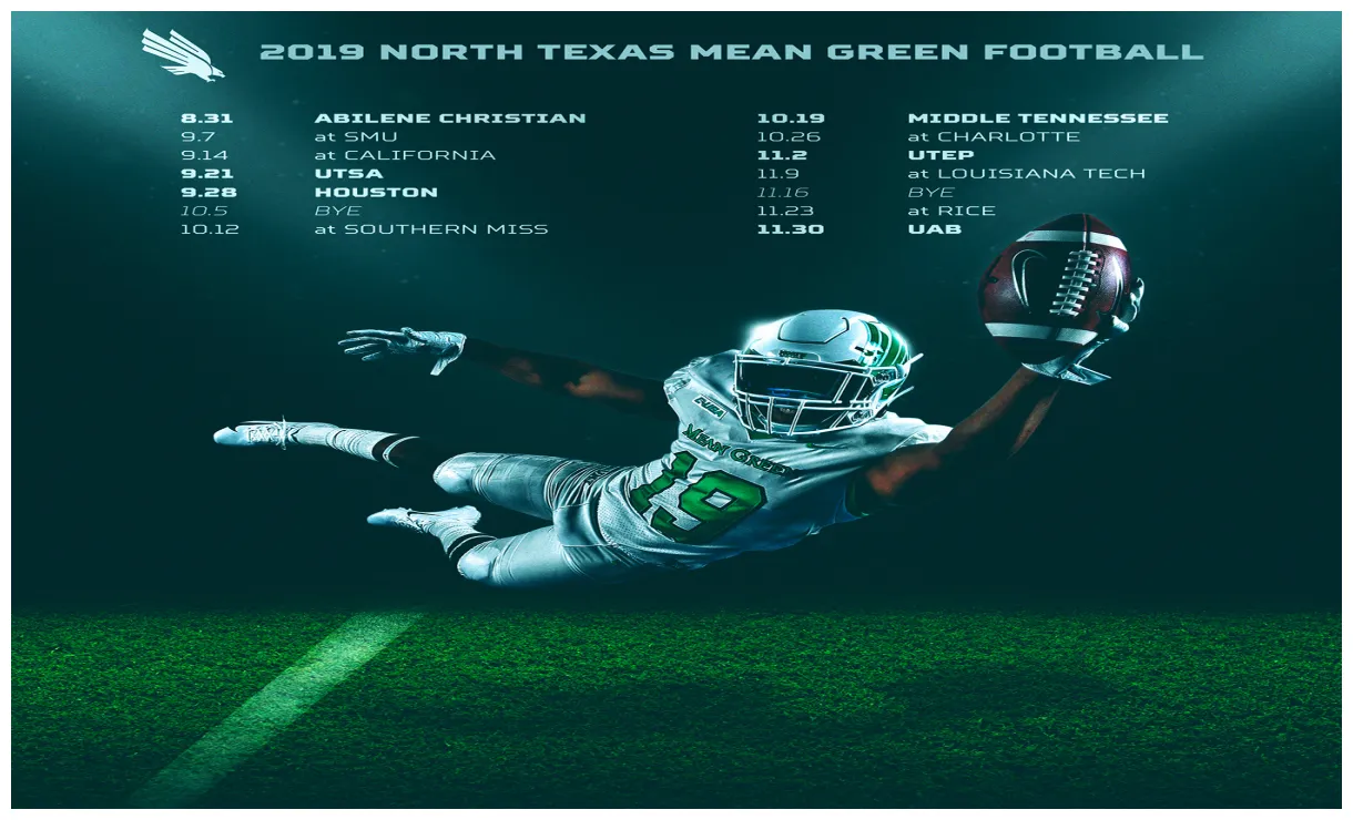 2019 schedule by brett gemas on behance