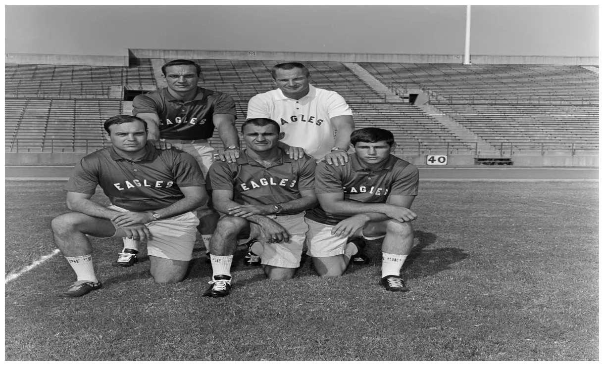 [NTSU football staff, 3] - UNT Digital Library