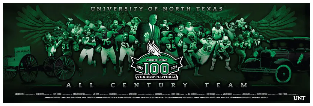 UNT Football poster by Satansgoalie on DeviantArt