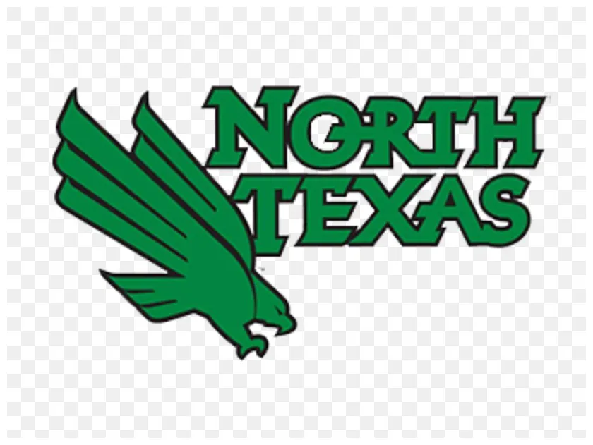 Logo university of north texas mean green ncaa team
