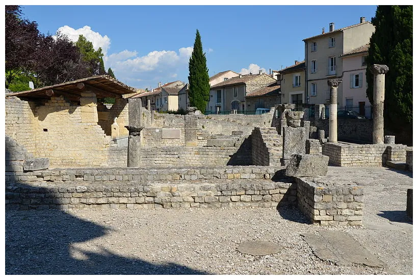 Terrains de fouilles gallo-romaines de la colline du Puymin (ensemble