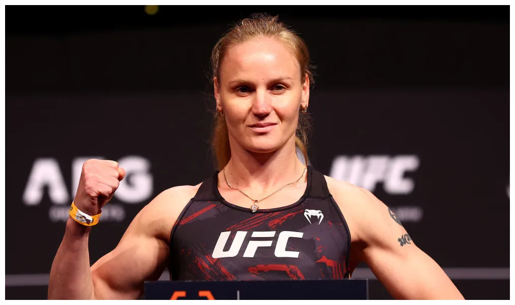Ufc star valentina shevchenko shares beach bathing suit s while in
