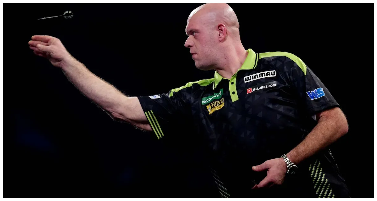 Live wk darts michael pakt eerste set na stroeve start
