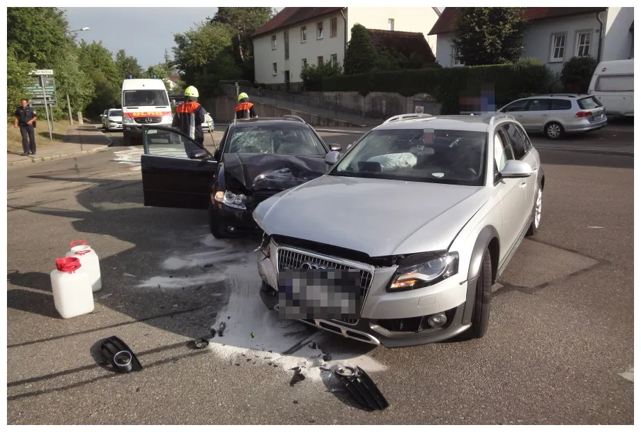 Verkehrsunfall (06.07.2019 | 18:35 Uhr) - FF Pleinfeld - Einsätze