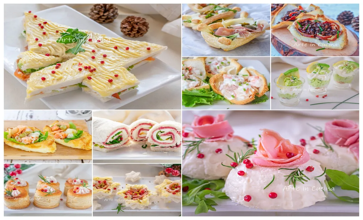 Antipasti facili ricette scenografiche