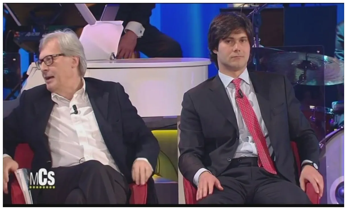 Vittorio sgarbi “padri, figli, genitori, matrimonio…” maurizio