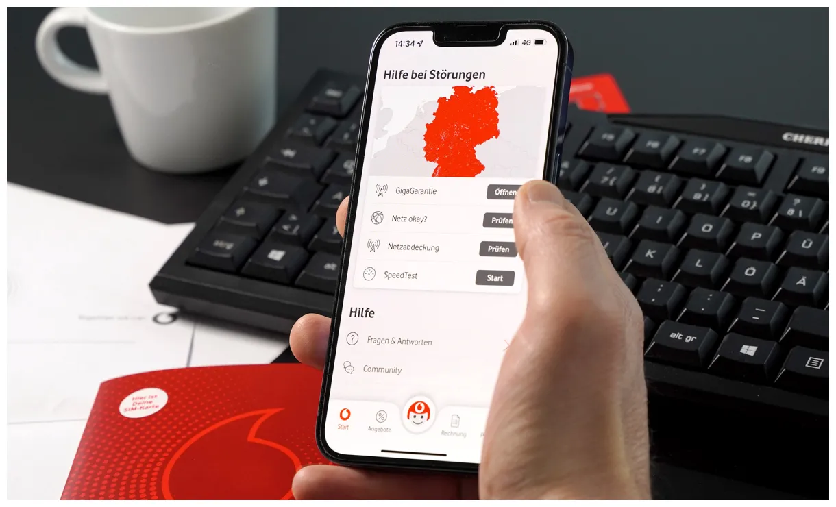 Hilfe für internet & wlan + störung melden