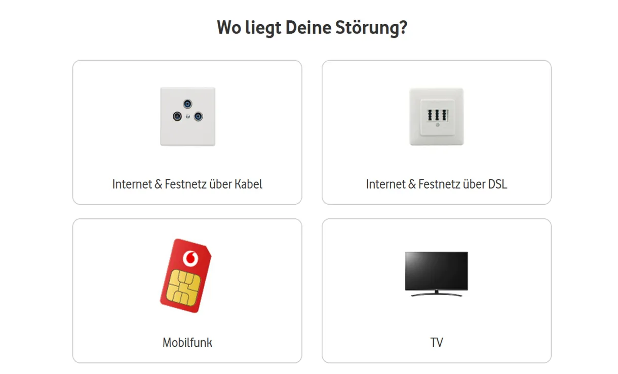 Hilfe für internet & wlan + störung melden