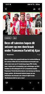 Nieuws & stats apps op google play