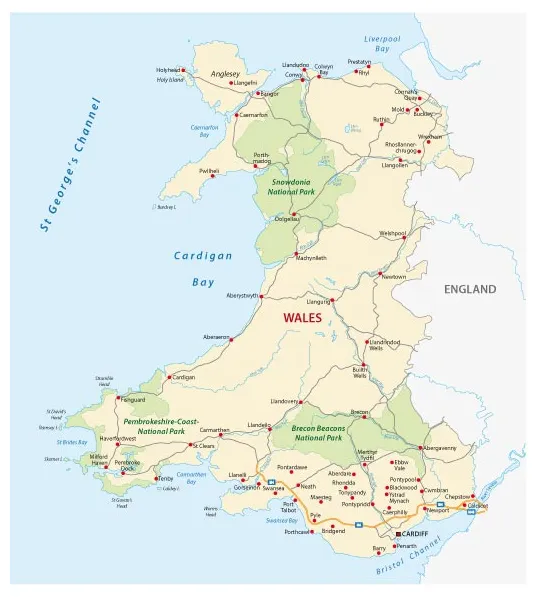 Wales Sehenswürdigkeiten