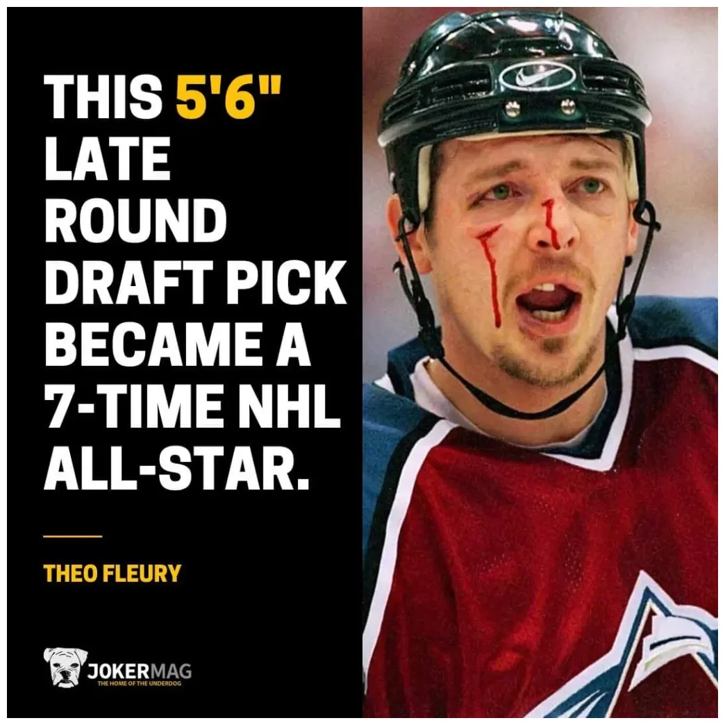 Theo fleury how the 5'6" underdog became an nhl legend