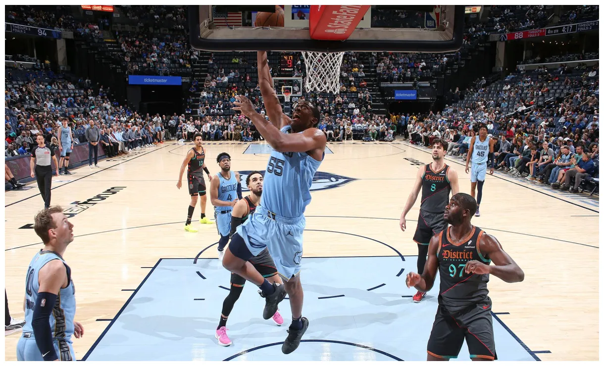 Grizzlies hold off wizards, 109-97 memphis grizzlies