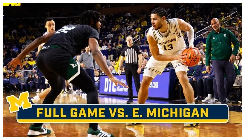 Eastern Michigan at Michigan - Full Game