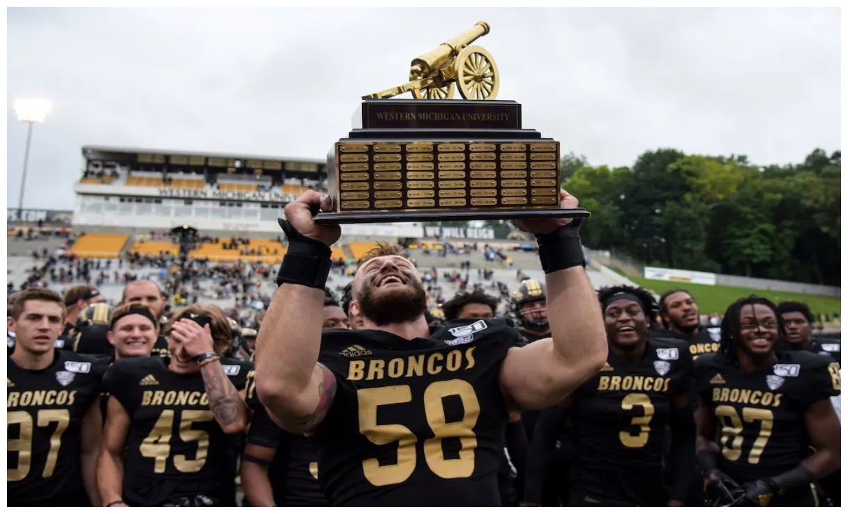 Kickoff time, TV broadcast set for CMU vs. WMU rivalry football game