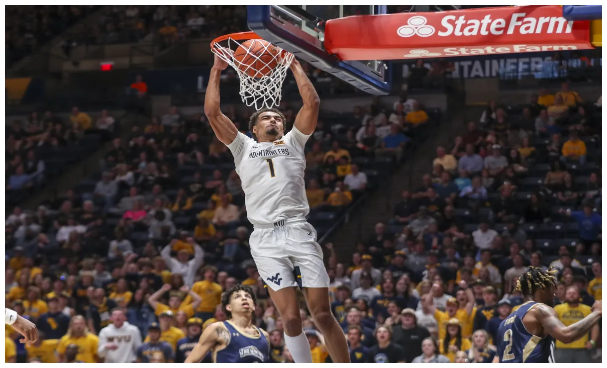 WVU Basketball Announces Starting 5 vs Navy - Sports Illustrated West