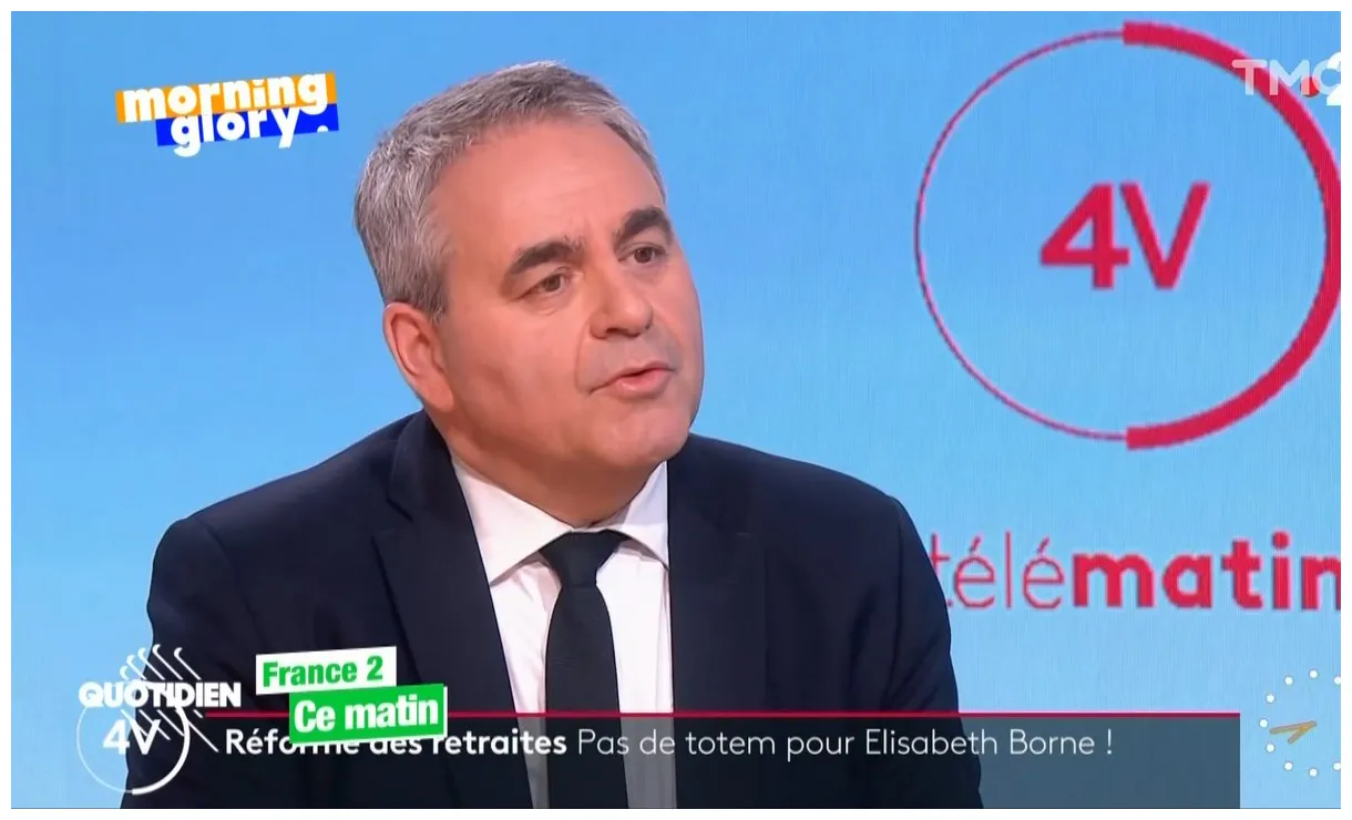 L’interview de Xavier Bertrand par Xavier Bertrand - Quotidien | TMC