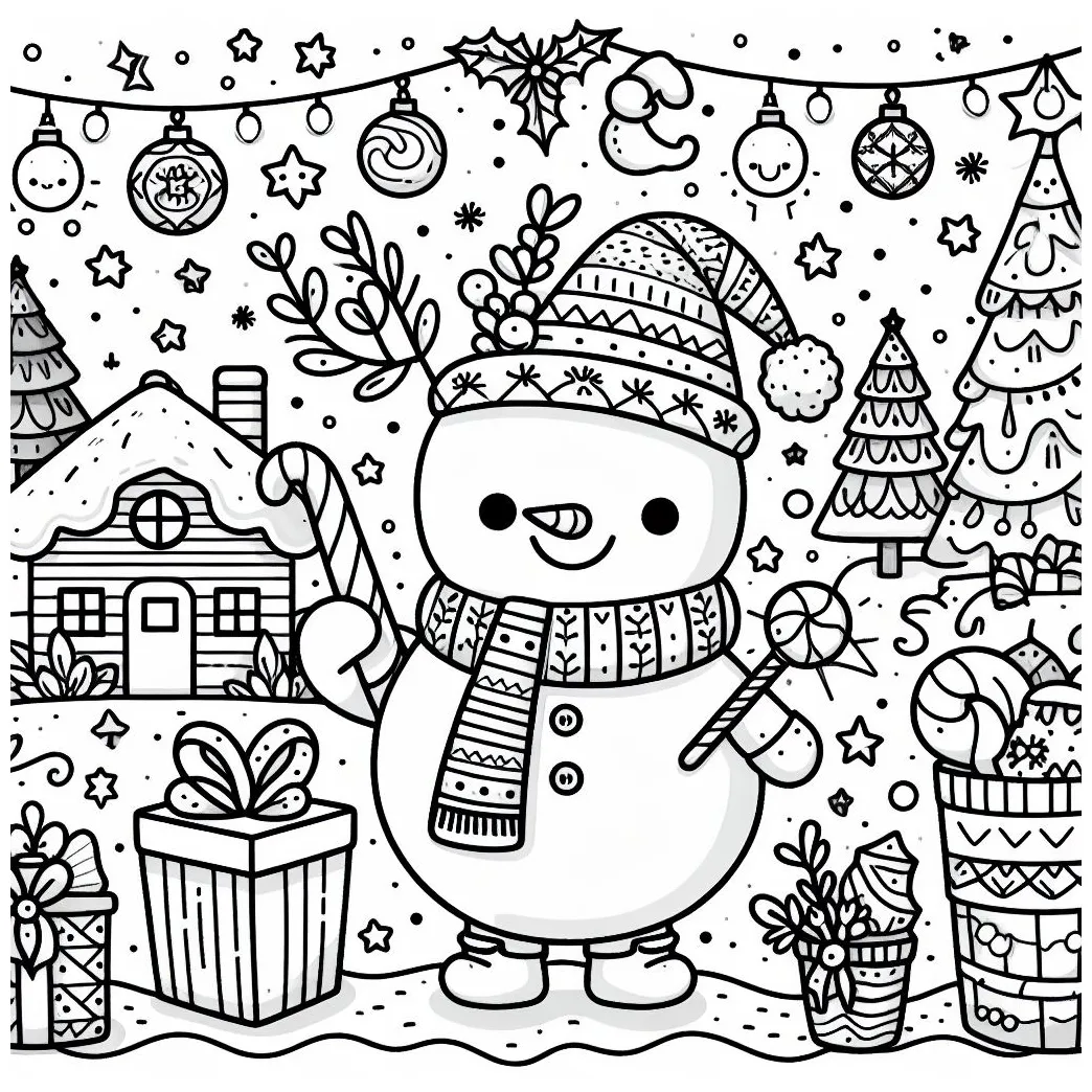 Yılbaşı – boyamasayfalari.com