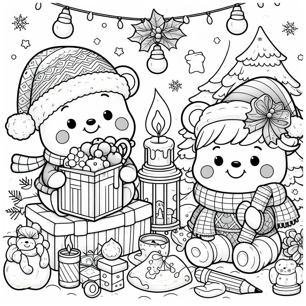 Yılbaşı – boyamasayfalari.com