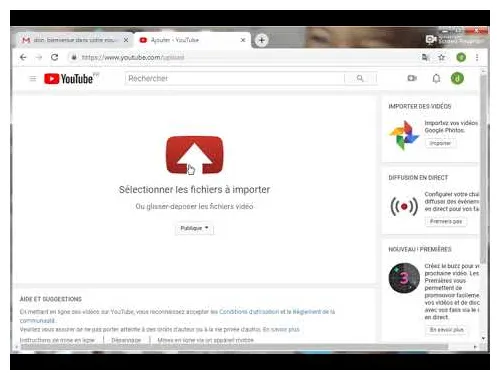 Comment mettre une vidéo sur la chaîne youtube part 2 youtube