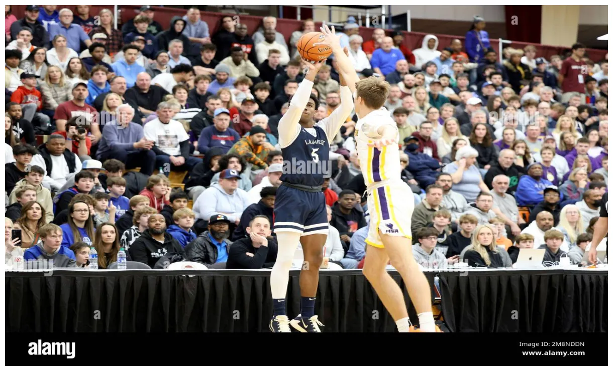 La lumiere's #5 in action against montverde during a high